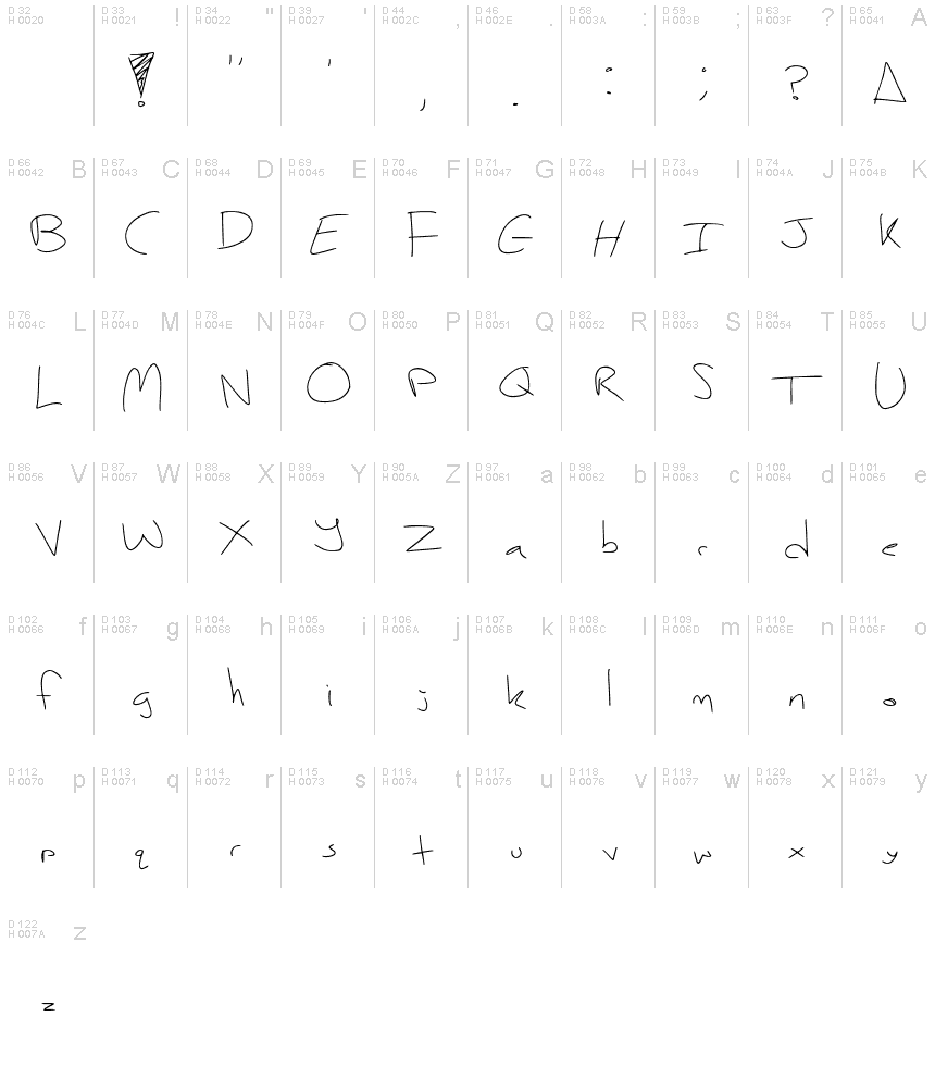 Exo Writing Regular font | Fonts2u.com