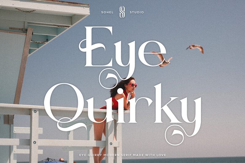 Eye Quirky Schriftart