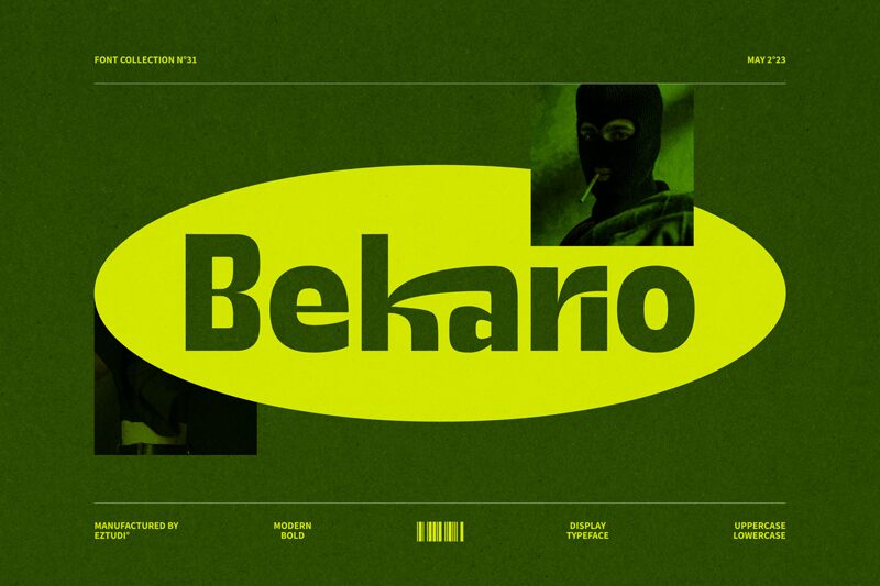 Ez-Bekario Schriftart
