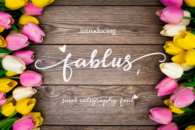 fablus Schriftart