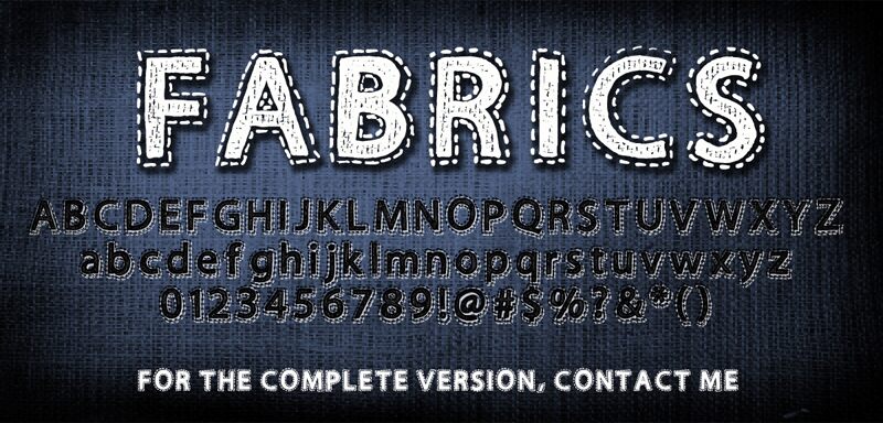 Fabrics Czcionka