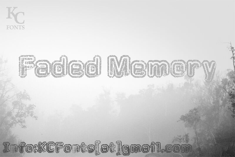 Faded Memory Carattere