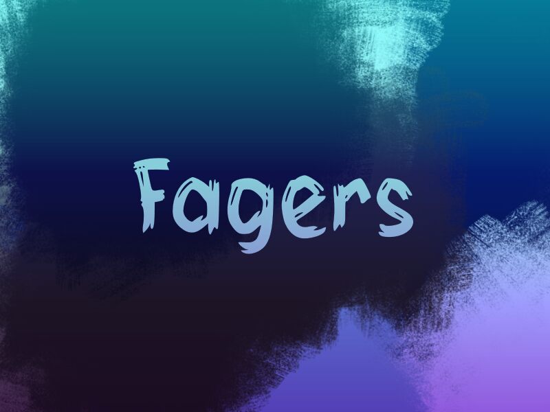 f Fagers Carattere