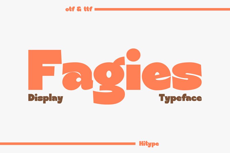 Fagies Schriftart