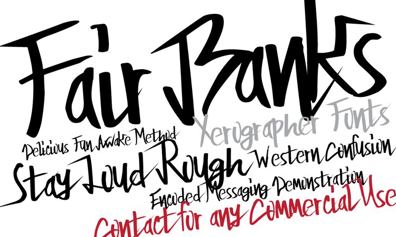 FairBanks Schriftart