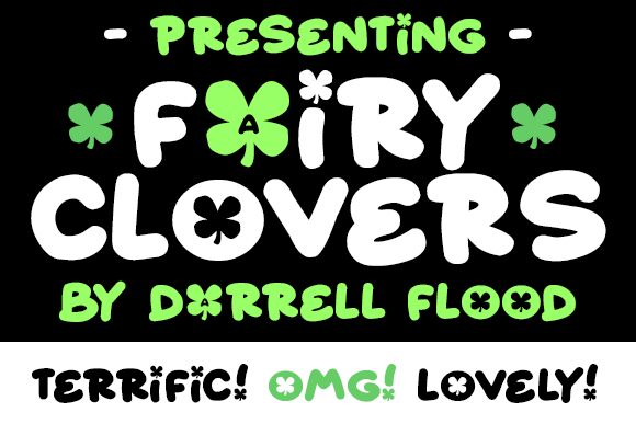 Fairy Clovers Czcionka