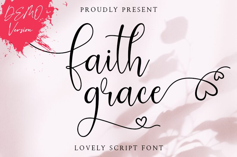 Faith Grace Schriftart