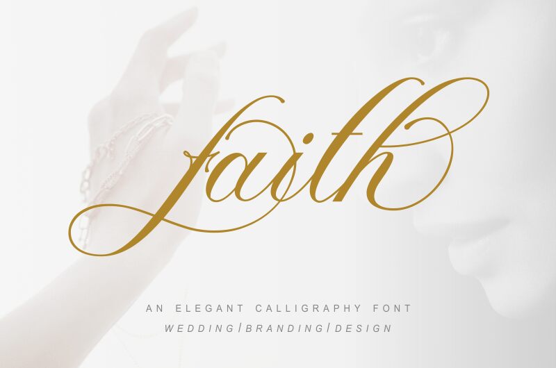 faith Schriftart