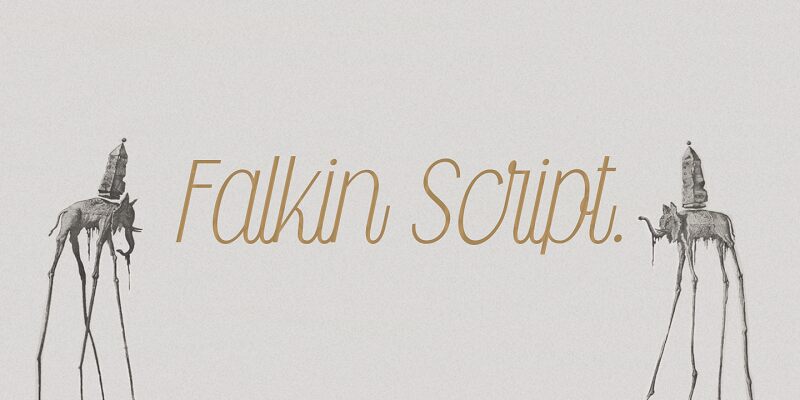 Falkin Script Czcionka