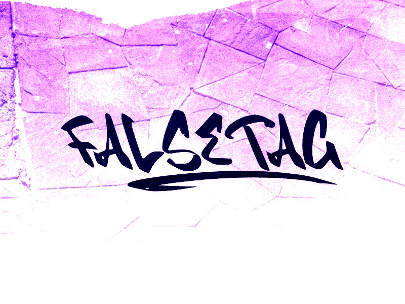 f Falsetag Carattere