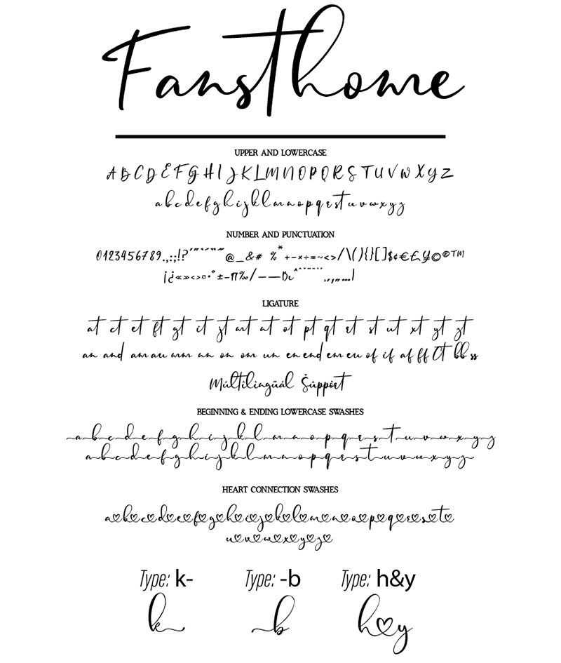 Fansthome Czcionka