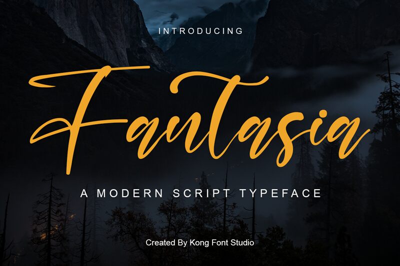 Fantasia Schriftart
