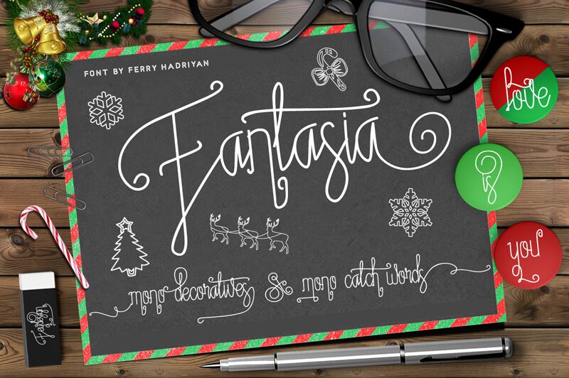 Fantasia Monoline Carattere