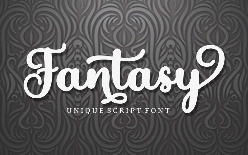 Fantasy Script Schriftart