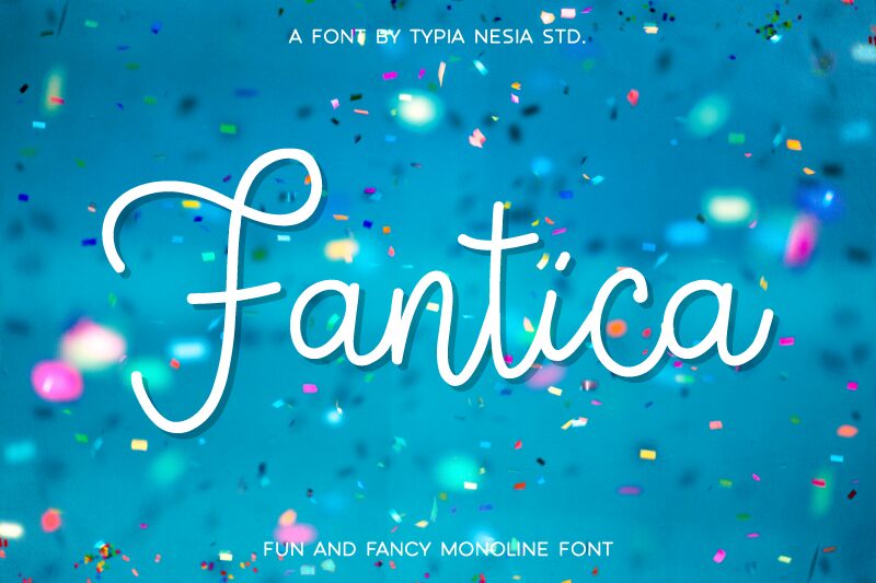 Fantica Schriftart