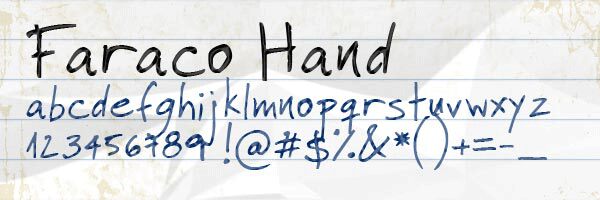 Faraco Hand Carattere