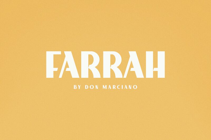 Farrah Schriftart