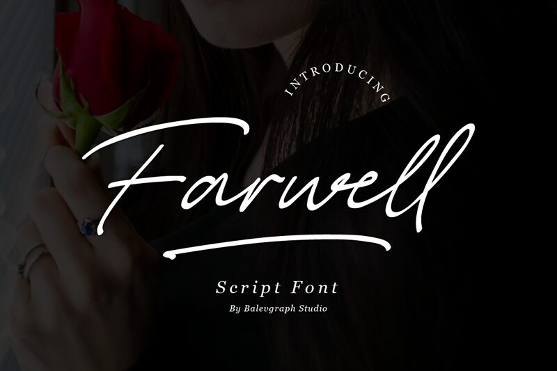 Farwell Schriftart