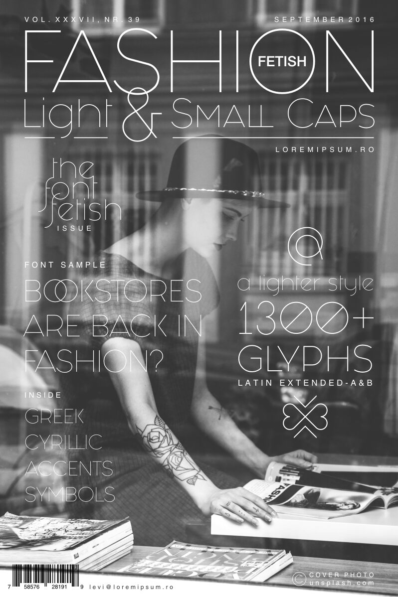 Fashion Fetish Czcionka