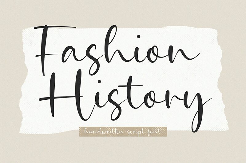 Fashion History Carattere