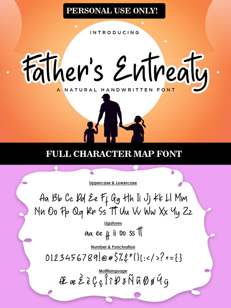 Father's Entreaty Carattere