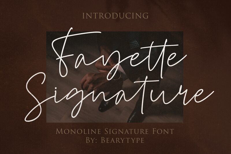 Fayette Signature Carattere
