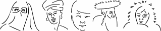 Preview of the Faces Of The Century font