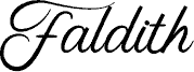 Faldith font