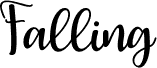 Falling