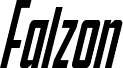 Falzon Condensed Italic