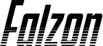 Falzon Halftone Italic