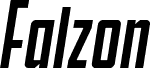 Falzon Spaced Semi-Italic
