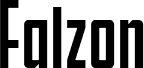 Falzon Spaced font