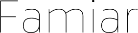 Famiar PERSONAL USE ONLY Thin