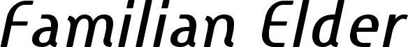 Familian Elder Oblique
