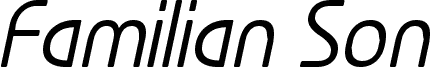 Familian Son Oblique
