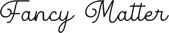 Fancy Matter personal use