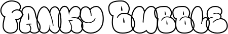 Fanky Bubble Graffiti Line