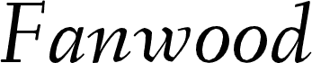 Fanwood Italic