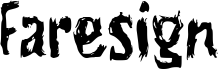 Preview of the Faresign font