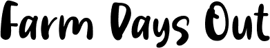 Farm Days Out Demo