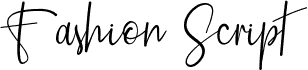 Fashion Script Personal Use