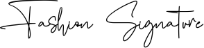 Fashion Signature-Personal use