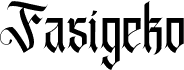 Fasigeko Regular