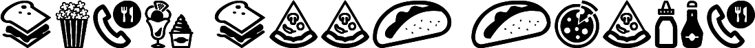 Fast Food Icons