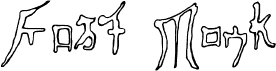 Fast Monk Ink Outline Regular