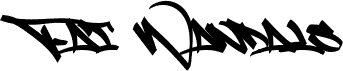 Preview of the Fat Wandals PERSONAL USE font