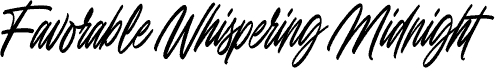 Favorable Whispering Midnight Regular