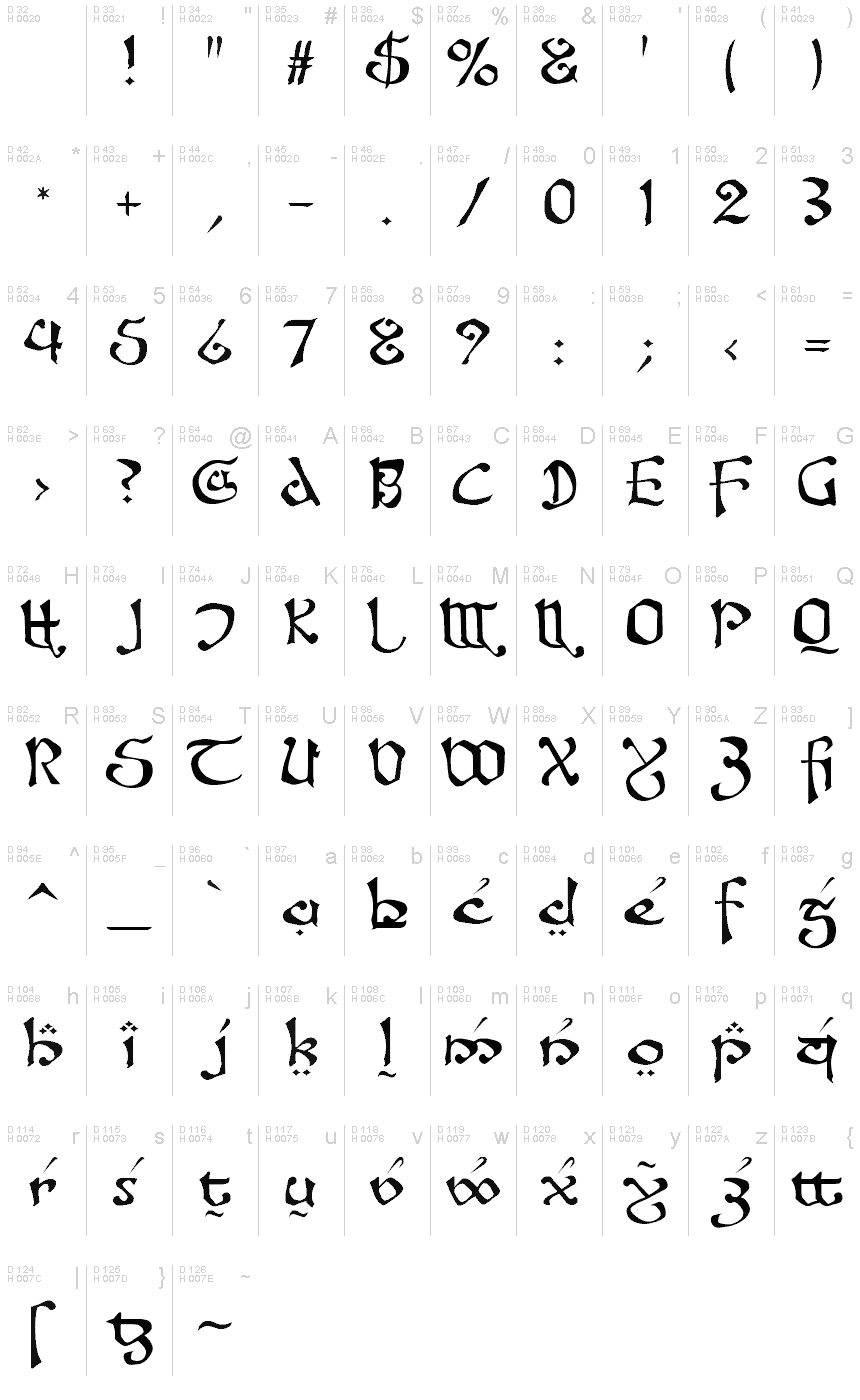 Fanjofey Leoda Ah Regular Font