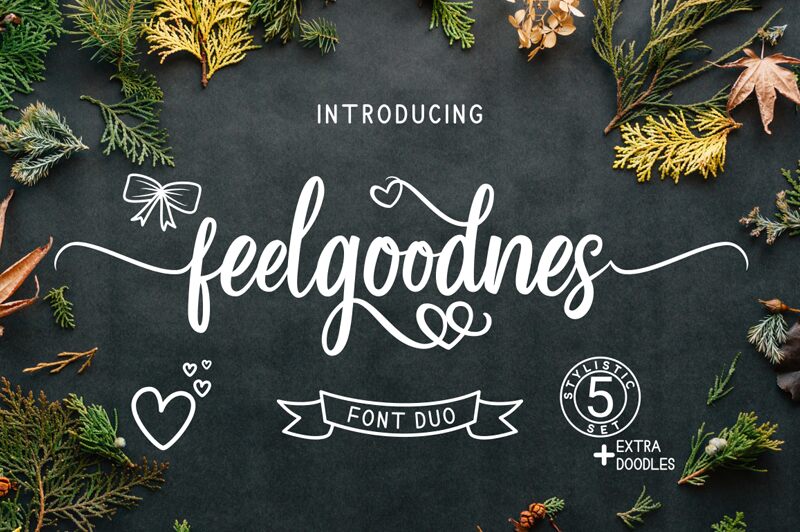Feelgoodnes Czcionka